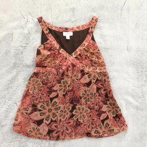 Ann Taylor Loft Silky Floral Top